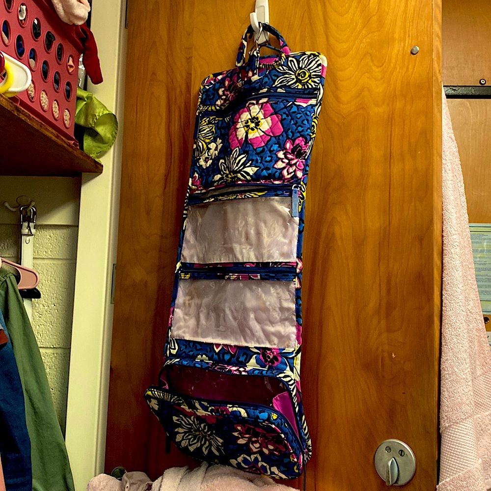 Vera Bradley hanging makeup holder